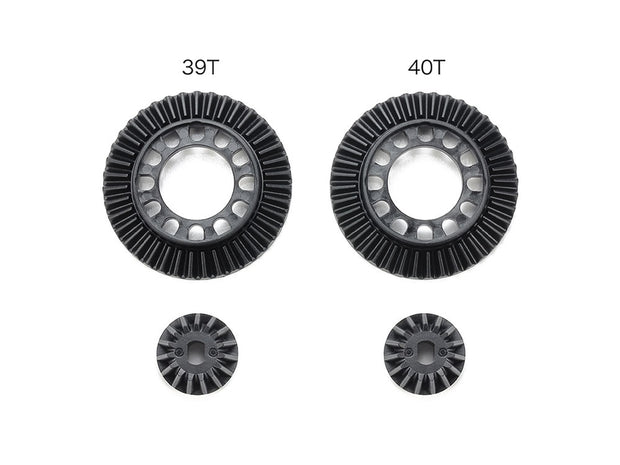 Tamiya 51704 RING GEAR SET 39T/40T TT02-SRX Dir Coupling