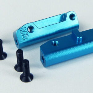 Custom Works 2436 REAR SUSPENSION MOUNTS 3MM THREADS (pr)