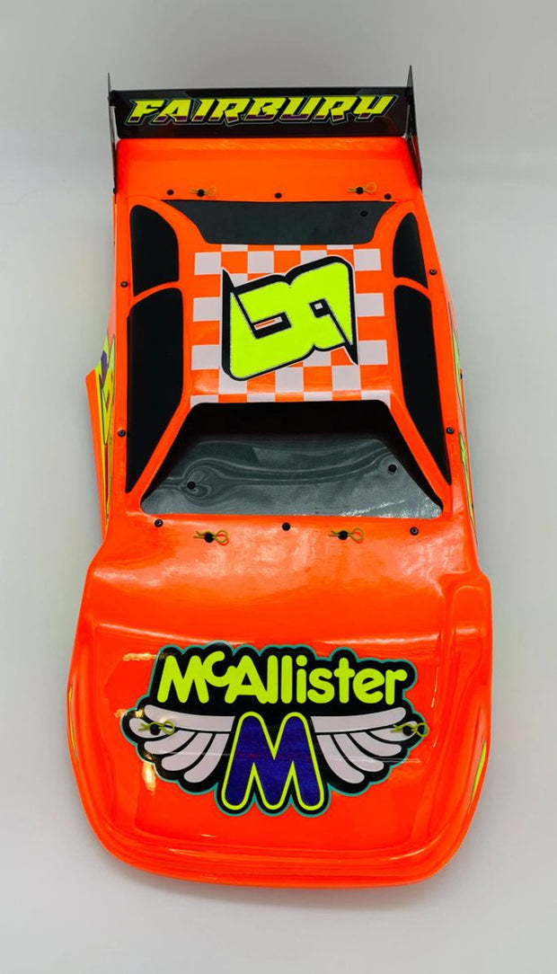 McAllister 323 Fairbury Late Model w/ Deck & Spoiler