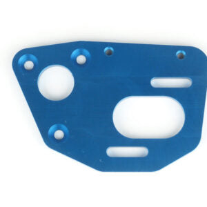 Custom Works 4496 Aluminum Motor Plate V2 - Laydown Trans