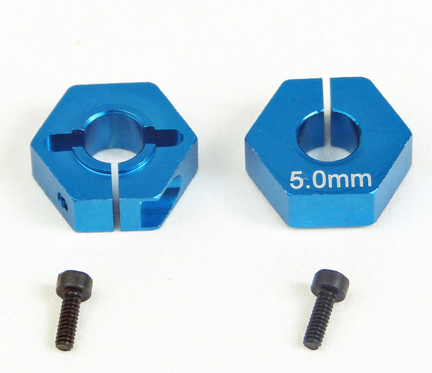 Custom Works 7283 12MM CLAMPING HEX FOR 5MM AXLE, 5MM OFFSET