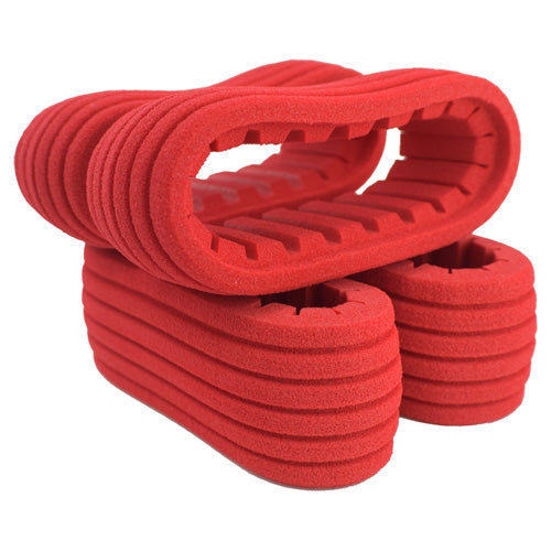 DE Racing Red Closed Cell Inserts for SC 2.2/3.0 Tires / 4 Pcs.