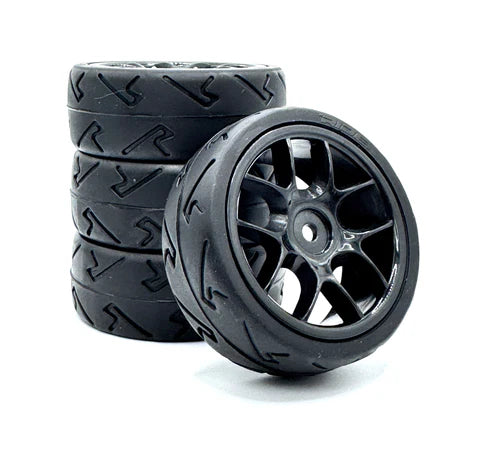 RIDE 24mm Semi Slick Touring Car Tire NEW USGT - Pre Glued