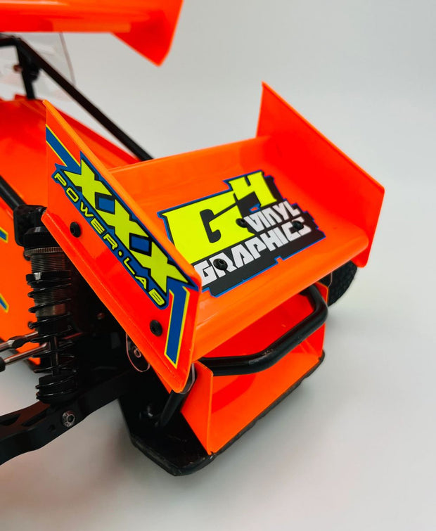 McAllister #753 Large Front Wing (More Downforce) - 1 kit