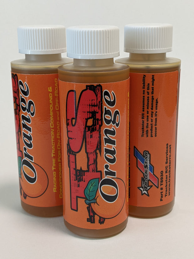 Track Star TS-Orange Traction Compound & Tire Conditioner (4oz)