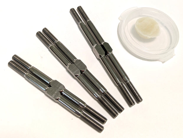 Track Star Titanium Turnbuckle Set - Schumacher LD3M/S (6pcs)