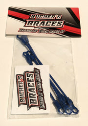 Bucher's Braces for Street Stock / LM / MWM / Mud Boss (4pcs) Choose Color