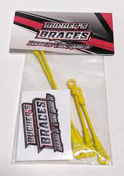 Bucher's Braces for Street Stock / LM / MWM / Mud Boss (4pcs) Choose Color