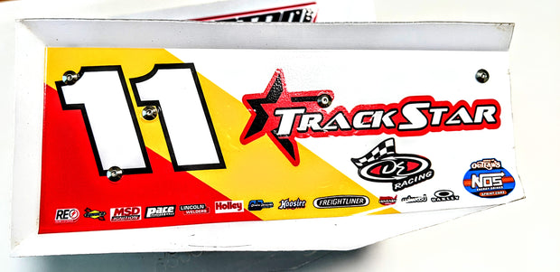 TRACK STAR Titanium Ultra Low Profile Pan Head Screws & Ti Nuts - 2.5mm