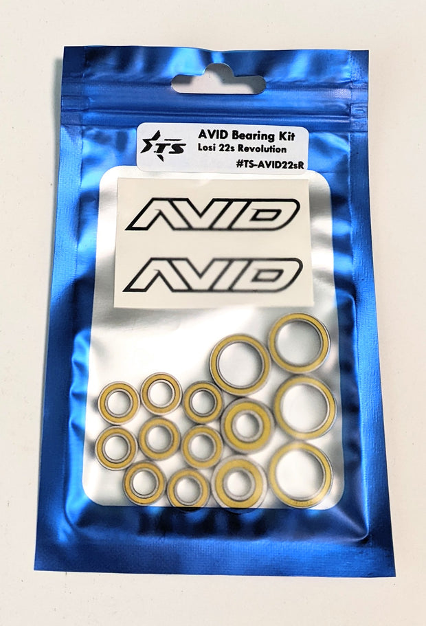 Track Star / AVID Revolution Bearing Set - Losi 22s (14pc)