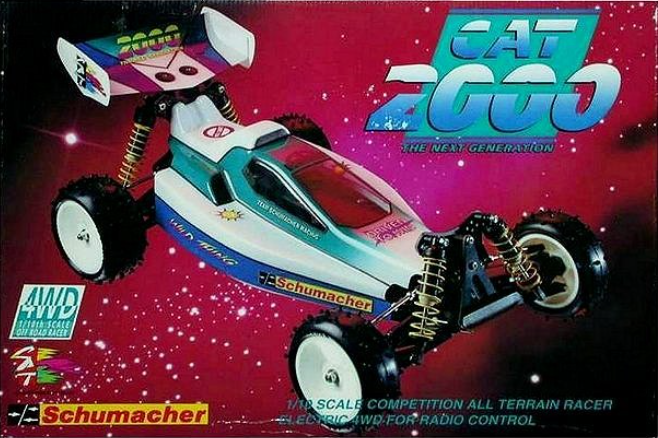 Vintage Schumacher CAT 2000 Classic Kit – Track Star R/C