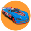 Shark Riddler Super Late Model Body - Slash/SCT