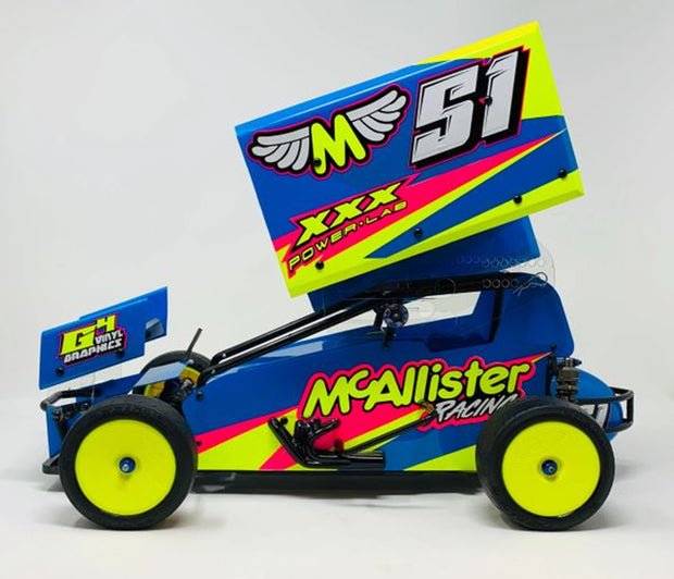 McAllister #430 Placerville Sprint Body Kit (Complete with Wings)