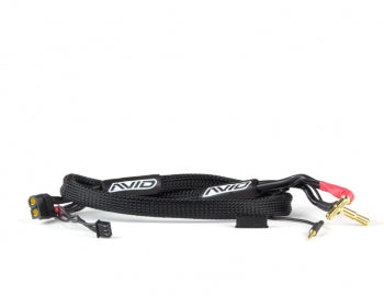AVID 2S Charge Lead Cable XT60 to 4/5mm Bullet Connector (2') | Black