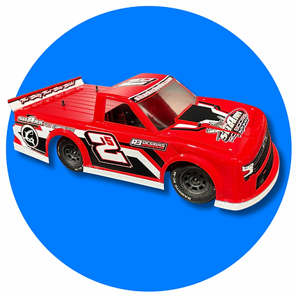 SHARK The Gambler Super Street Stock Truck Body - SCT