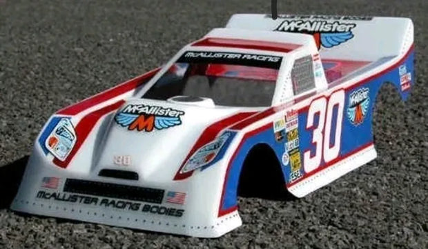 McAllister #230 Thunder Valley "T" ST Oval Body (1pc)