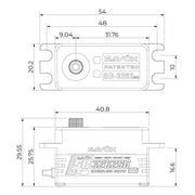 Savox SB3262SG-BE  High Torque, High Voltage, "Shorty" Brushless Servo