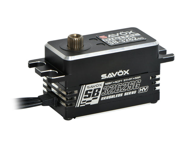 Savox SB3262SG-BE  High Torque, High Voltage, "Shorty" Brushless Servo