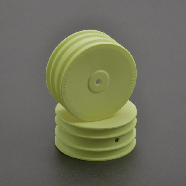 Schumacher Wheel Front 4WD - Yellow - (1pr) U7458
