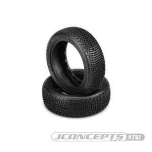 JConcepts 3108 Fuzz Bite 4wd Front Tire - Pink Compound (1pr)