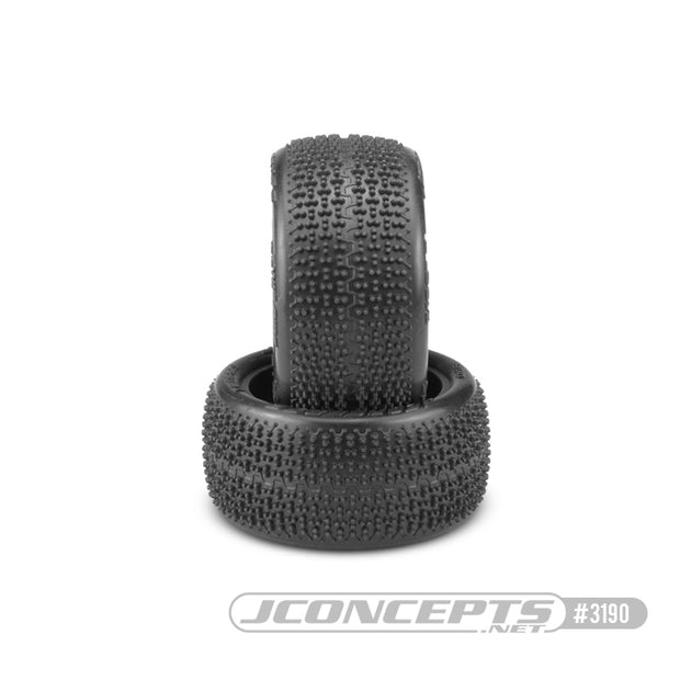 JConcepts "Twin Pins" 1/10th Rear 2.2" Carpet Tires Pink Compound
