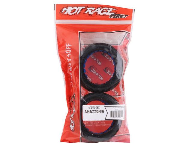 Hot Race 1/8 Buggy Tire - AMAZZONIA SOFT+INSERT (1pr) GARAGE SALE
