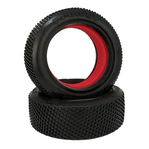DE Racing Prodigy 1/10 Buggy Front 2.2" Tires 2 &4wd (1pr)