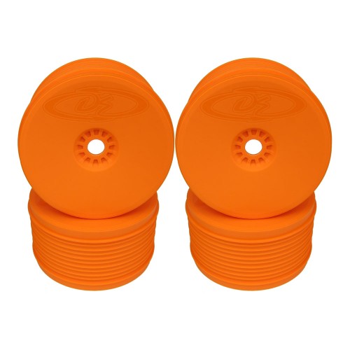 DE Racing Speedline 1/8 Truggy Wheels 4pk (Choose Color)