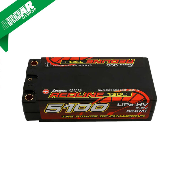 Gens Ace Redline 5100mAh 2S Shorty