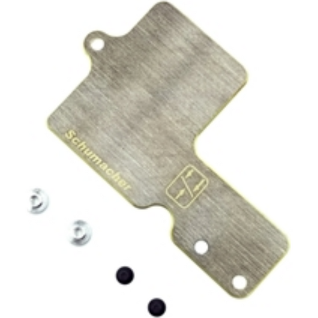 Schumacher U7415 Brass ESC Tray - CAT L1
