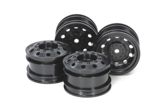 Tamiya 54741 Black Euro Truck Wheel Set