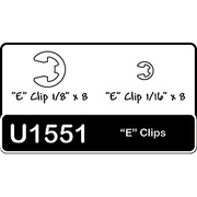 Schumacher U1551, E-Clip Speed Pack (2x8pcs)
