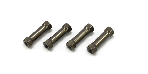 Kyosho Aluminum Radio Post (Gunmetal/4pcs/MP IFW401B