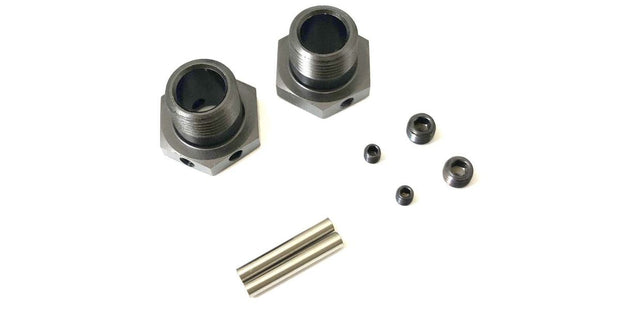 Kyosho IFW625B 17mm Hex Hub (Narrow/Gunmetal/2pcs/MP10)