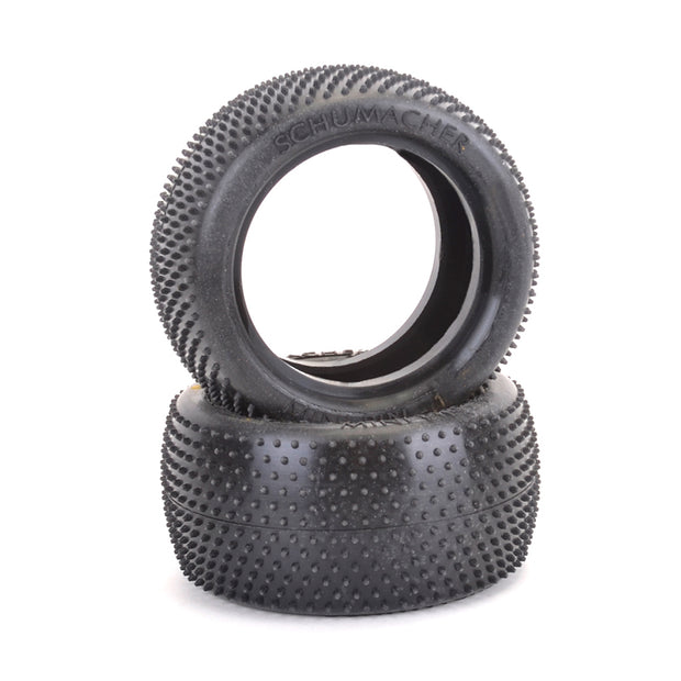 Schumacher Tire U6820, Mini Pin Rear, Blue Compound (pr)