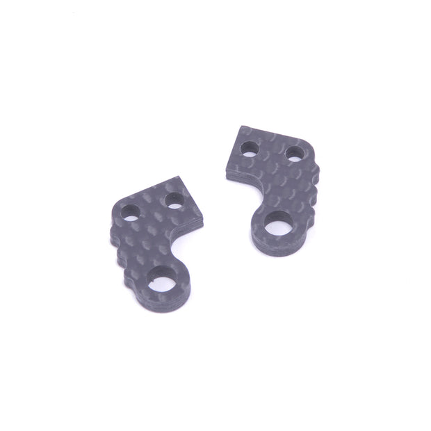 Schumacher U8445 C/F STEERING ARM 3 DOT (PR) - L1R